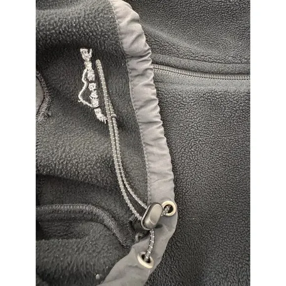 Eddie Bauer Men's Black/Gray Fleece Full-Zip Jacket Size XS - Picture 12 of 13